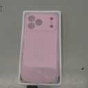 Magnetic for iPhone 16 Pro Case, [Full Camera Protection][Compatible with MagSafe] Cute Wave Frame Silicone Shockproof Protective Phone Case for iPhone 16 Pro 6.3", Chalk Pink