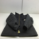 Carhartt Men's Loose Fit Firm Duck Insulated Traditional Coat Black M