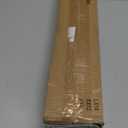 Bumusty 4-Tier Expandable Shoe Rack for Closet, 18-33 Adjustable Shoe Rack for Small Space, Small Shoe Organizer for Front Door, Sturdy Metal, Light Grey