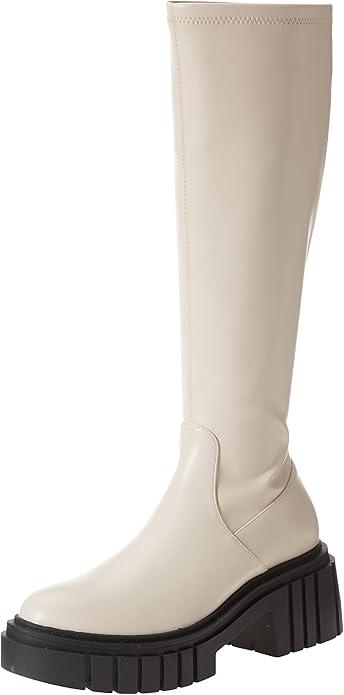 The Drop Women's Kennedy Pull-On Lug Sole Platform Boot