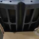 Pyle Car Vehicle Curbside Driveway Ramp - 4ft Heavy Duty Rubber Threshold Bridge Tracks Curb Ramps, 2 Pieces Set (for Car, Truck, Scooter, Bike, Motorcycle, Wheelchair Mobility), Black