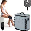 4.0 Cold Therapy Machine with Programmable Timer, Portable Ice Machine for Knee After Surgery, Knee Replacement Recovery System for Pain Relief with Compression Pad