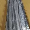 Hand Rails for Outdoor Steps，Stair Handrail & Indoor Stair Railing Kit，Railings for Outdoor Steps for Fence & Outdoor Steps (2, Black-with Balusters, 3 Step)