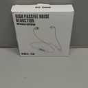 Bluetooth 6.0 Earplug Headphones with 40H Playtime & OSHA Compliant 29dB Noise Reduction Hearing Protection, Rechargeable Wireless Neckband Earbuds w/Mic, IPX6 Waterproof for Construction, Workshop