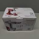 Stainless Steel Meat Grinder Attachments for KitchenAid, Sausage Stuffer, Compatible with KitchenAid Stand Mixer of All Models, Dishwasher Safe