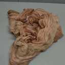 Vitalizart Cheesecloth Table Runner 10ft Gauze Boho Rustic Pink Nude White Cheese Cloth Table Runner for Wedding Bridal Shower Fall Thanskgiving Decoration 120 Inches