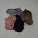 JenPen 4 Pcs Chemo Turban Headwear for Women Soft Cancer Cap Flower Turban Elastic Head Wrap for Cancer Patients Hair Loss