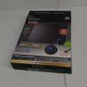 GE Amplified HD TV Antenna, LED Signal Strength Meter, Long Range, Supports 4K 1080P UHF VHF HDTV Channels, Amplifier Signal Booster, 10ft Coax Cable and AC Adapter, Indoor, 40529