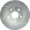 Pack of 1 Brake Rotors Front Driver Side Automotive Replacement Brake Rotors for Toyota Camry for Lexus ES300 1992 for Toyota Camry for Lexus ES300 1993 for Toyota Camry for Lexus ES300 1994