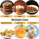 Cookie Scoop 4 Tablespoon, 2 OZ Cookie Scoops for Baking, Muffin Scoop For Baking, Comfortable Grip, Non-Slip, For Making Cookie Muffin Cupcake Pancake Ice Cream Meatball (#16 - 4 Tbsp)