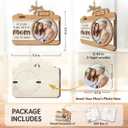 2 x Tiny Detalles Mothers Day Gifts for Mom from Daughter Son, 3-Layer Wooden Picture Frame Ornament, Birthday Gifts for Mom Mother in Law Step Mama, Custom Photo Keepsake