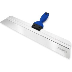 HOGARD 18" Pro Taping Knife | Premium Stainless Steel Blade with a Soft Grip | Best Drywall Taping Tool