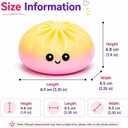 4 x 4Pcs Dumpling Squishies Mystery Box, 18 Colors Random Mystery Glitter Dumpling Squishies Toy, 2026 Upgrade Colorful Stress Balls Fidget Sensory Toy Desk Toys (Random 4 Colors)