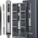 KINGTOP Precision Screwdriver Set, 52in1 S2 Steel Magnetic Bits, AntiSlip Handle, PopUp Aluminum Case  Mini Electric Screwdriver Kit for Electronics Repair, Phones, Laptops & Gadgets