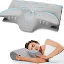 SUFOR Neck Pillow for pain 23" x 16" (Grey)