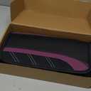 NBTEPEM 6 Pcs Purple Car Accessories Set, Sport Leather Steering Wheel Cover 14.5-15inch Universal, Leather Car Center Console Cover, Seat Belt Cushion, Cup Holder Coaster (Black-Purple)