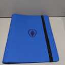 PU Cover Card Binder - 9 Pocket, Sturdy Card Collection Album, Trading Card Holder Folders for YuGiOh, MTG, TCG & Sports Cards, Royal Blue
