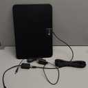 TV Antenna Indoor, Digital Amplified Indoor HDTV Antenna, 1080p VHF UHF Television Local Channels Detachable Signal Amplifier and 16.5ft Long Coax Cable