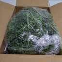 Artificial Boxwood Topiary Trees for Outdoors, 2 Pack Faux Topiary Ball Tree UV Resistant Fake Shrubs Evergreen Bush Plants for Front Porch Garden Yard Balcony Wedding Decor, 2 Led String Light