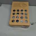 Recessed LED Deck Light Kits 16 Pack, IP67 Waterproof Outdoor Landscape In-ground Lighting, 12V Low Voltage Deck Lighting for Garden,Yard,Patio,Step,Stair,Floor Decoration.