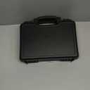 Plastic Tool Box, 10.2x7.1x3 Inch Small Drop-Resistant Case with Foam, Portable Hard Tool Box with Handle & Buckle