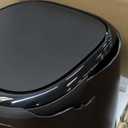 CRUX x Marshmello 8.0 QT Digital Air Fryer with TurboCrisp Technology, Touch Screen Temperature Control, Timer and Auto Shut-off, Fully Programmable, Silicone Liner Included, Black