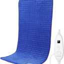 Heating Pad for Back Pain Relief - Birthday Gifts for Women Men 17" x 33" Size Extra Large Heat Pad Moist Heat Therapy for Shoulders Neck Pain Relief Cramps Arthritis Relief