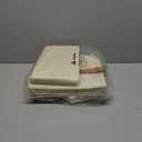 4 Tier Hanging Closet Organizer,Disassemblable Clothes Hanging Shelves,Fabric Closet Organizer System for Space-Saving,Foldable Storage Basket for Bedroom, Rv (1 Pack,Beige)