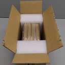 5x7 Picture Frame Set of 4, Matted Brass Simple Modern Brushed Thin Aluminum Metal Photo Frame Fits 3x5 and 4x6 with Mat or 5 x 7 without Mat . Vertical and Horizontal for Tabletop and Wall