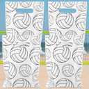 3 x Hxezoc 50 Pieces Volleyball Gift Bags Plastic Volleyball Bags Practical Gift Bags Sport Party Favors for Volleyball Theme Birthday Party Decoration Supplies
