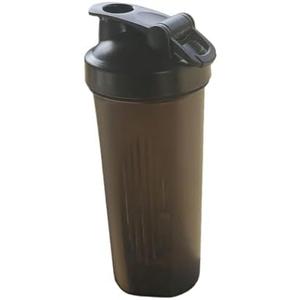 Generic Leak-Proof Shaker Bottle - BPA-Free, 20oz Capacity, Ideal for Pre-Workout and Protein Shakes, Black