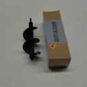 K-Brands Auger Drill Bit for Planting  4 x 12 Inch - Garden Spiral Hole Drill Planter for Bulb Planting, Bedding Plants, Umbrella Holes - 3/8 Inch Hex Drive Drill