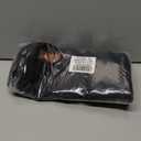 Femuar Lunch bag for Men Women Adults Small for Office Work Picnic - Reusable Portable Lunchbag, Black,  size is 8.7”L x 4.5”W x 10.2”H,