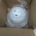Pretyzoom Detachable Roman Column Planter Pot - Vintage White Plastic Decorative Flower Pot for Home Wedding Garden 6.69X5.51X5.51 Inches