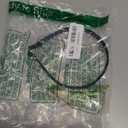 Flower Headbands for Girls Kids Toddlers Rose Floral Headpiece Non Slip Elegant Wedding Flower Crown Hairband Spring Summer Fashion Cloth Headdress Accessories for Birthday Party (Green)