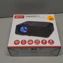 GPX Mini Projector with Bluetooth, USB and SD Media Ports, Includes Remote (PJ609B), Black