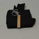 Long Sleeve Shirts for Women Crewneck Basic Tees T Shirts Fitted Crop Tops Y2k Going Out Tops (X-Small, Black)