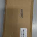 Realspring 4 Pcs Christmas Stockings Black and White Christmas Stockings with Plush Cuff Classic Fireplace Hanging Ornament Family Holiday Party Decoration(Stripes and Dots)