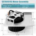 684, HD80L Replacement Motor, S97009745 Bathroom Fan Motor Assembly for Broan NuTone 676, 684-B, 684-C, 684F-A, 684F-B, 684F-C, 684-A, HD80, 684N, 676-S, 676-K, 671A Exhaust Fan Motor Replacement