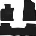 Carpet Floor Mats Fit for Toyota Camry 2018-2024 FWD, All Weather Anti-Slip Waterproof Floor Liners - 3pc