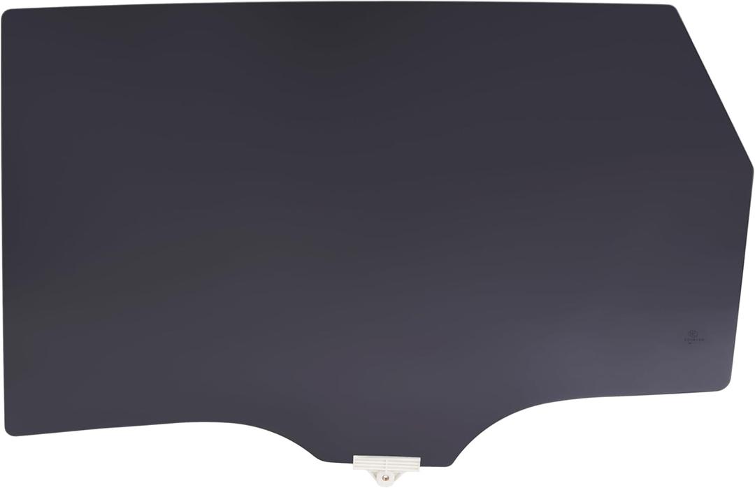 Rear Left Side Door Window Glass Compatible with 2013-2019 Hyundai Santa Fe Santa Fe XL Driver Side Dark Tempered
