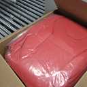 FREESOO Customized Seat Covers for Tesla Model X 5 Seats 2020 2021 2022 2023 Faux Leather Seat Covers Full Set Accessories - Black Red