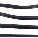 Weatherstrip Window Molding Trim Sill Seal Belt for 1999-2016 Ford F250 F350 F450 F550 Super Duty F81Z2625596AA Outside Black Window Weather Strip 4pcs