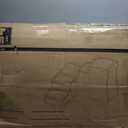 Pet Gear Easy Step Bed Stair for Cats/Dogs, Adjusts to Either Side of Bed, Removable Washable Carpet Treads, Storage Compartment, for Pets Up to 75lbs, Espresso