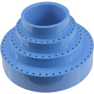 Luo ke Rotary Bur Holder, 116 Hole Burr Storage Box for Rotary Bits (Blue)