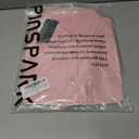 Pinspark Women's UPF 50+ Long Sleeve Quick Dry Outdoor Shirt with Pockets (Pink, XL)