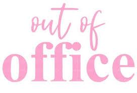 Out Of Office Black Travel Bag (2 Pack)