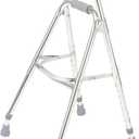 Drive Medical Side Style Hemi One Arm Walker, Chrome, Adult