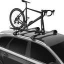 Thule TopRide Roof Mounted Bike Rack
TopRide Fork Mount Roof Bike Carrier with Thru-Axle & Disc Brake Compatibilit