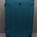 Travelers Club Chicago Hardside Expandable Spinner Luggage, Teal, 5 Piece Set